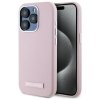 Karl Lagerfeld KLHMP15LPGMSRPP iPhone 15 Pro 6.1 różowy/pink hardcase FW Metal Plate MagSafe